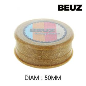 BEUZ - Moulin Organic Brown 50mm en 3 parties avec réservoir / en chanvre